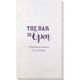 The Bar Is Open Bamboo Luxe Guest Towels Image 2 of 5
